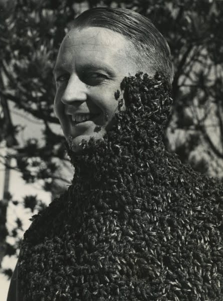 Man with Bees