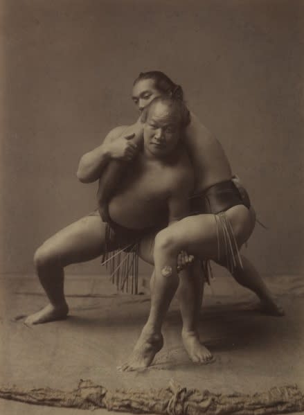 Sumo Wrestler's, Japan, 1880s