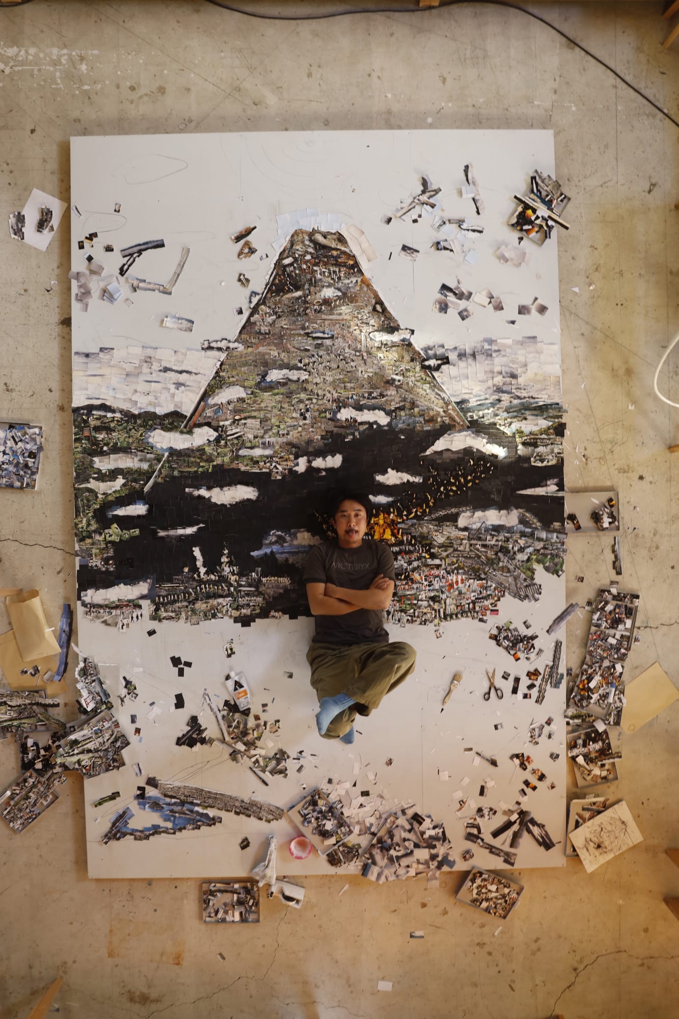 Sohei Nishino | Mountain Line, Fuji, 2022