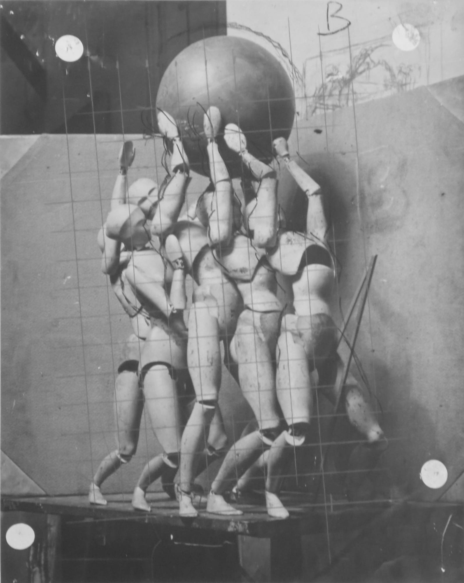 Jose Maria Sert, Study for “The strength” 1935