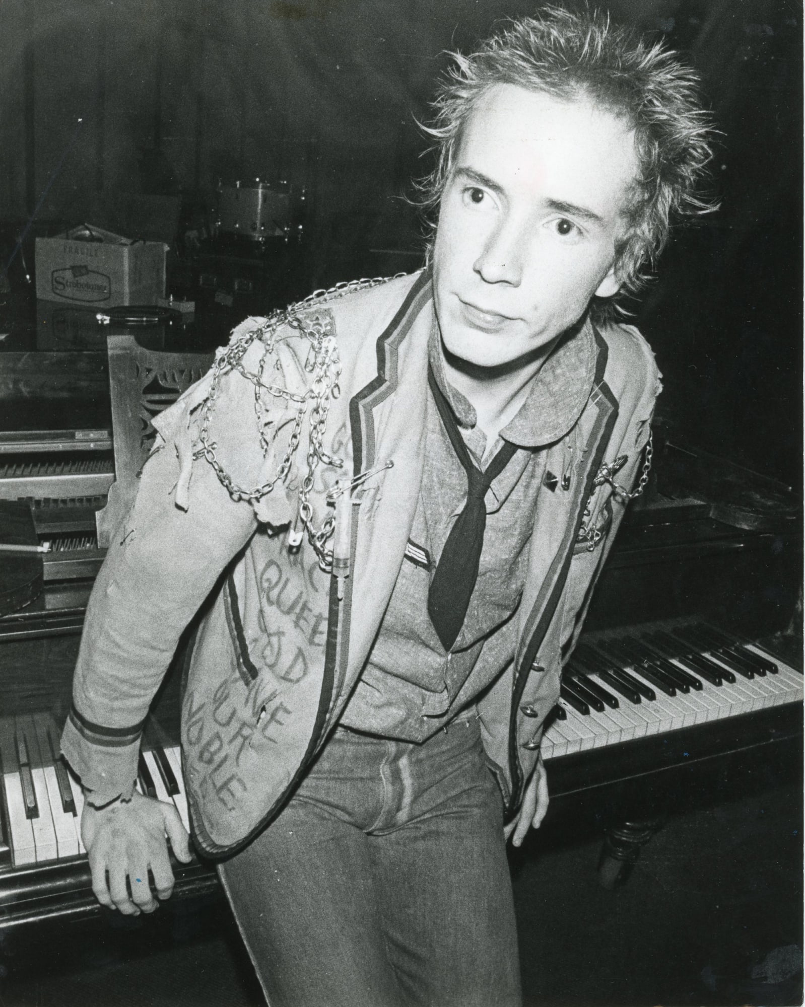 Ray Stevenson, Johnny Rotten, Wessex Studio, 1976
