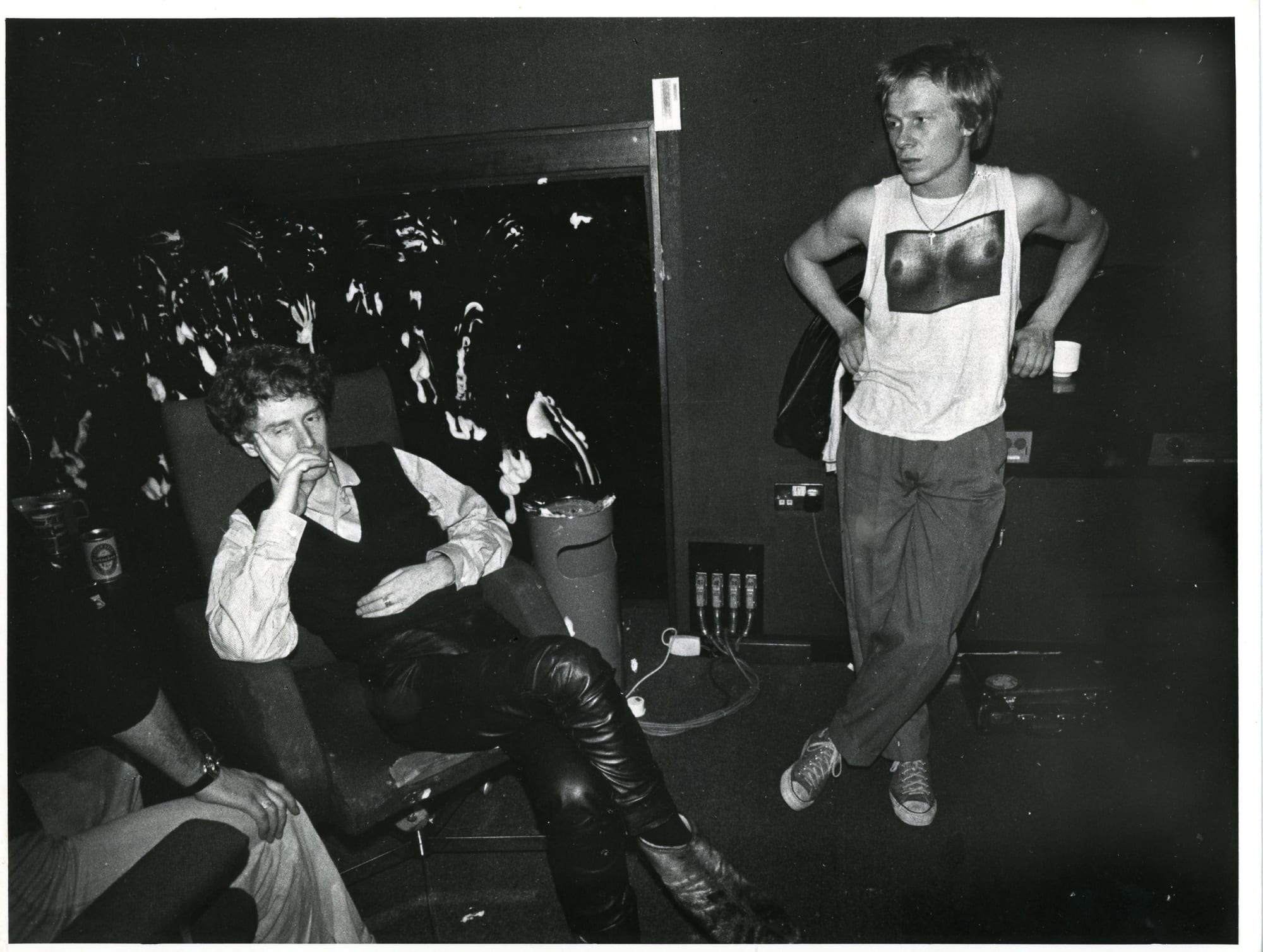 Ray Stevenson , Malcolm McClaren, Paul Cook, Wessex Studios, 1976