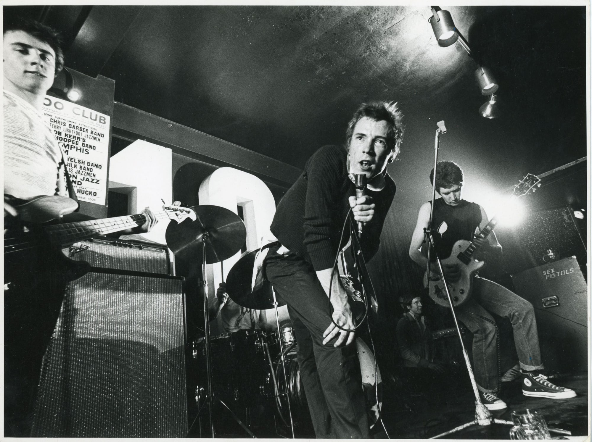 Ray Stevenson , Sex Pistols, 100 Club, 1976