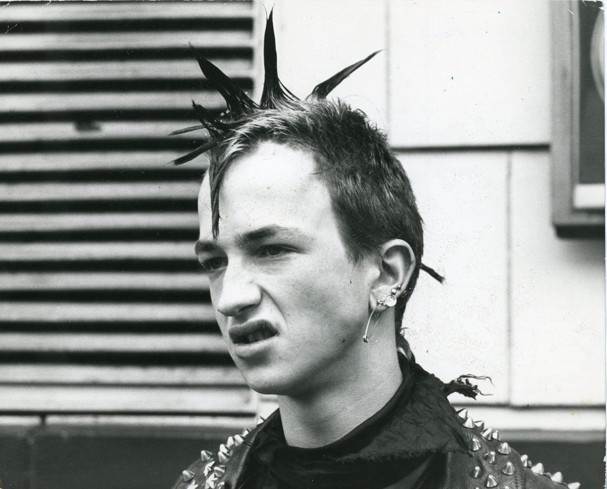 Peter Price, Teenager Punk. Yearbook pg. 53. 1981.