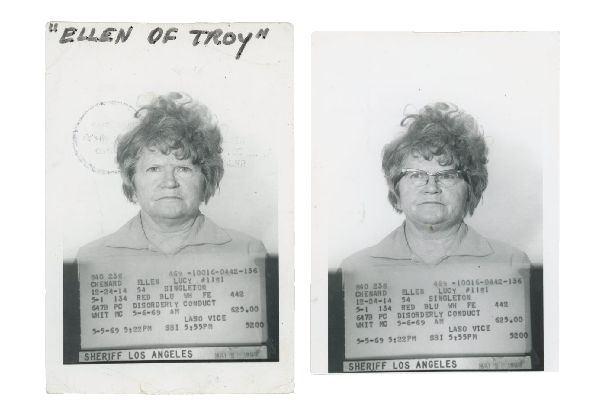 Anonymous, Ellen of Troy, 5th May, 1969