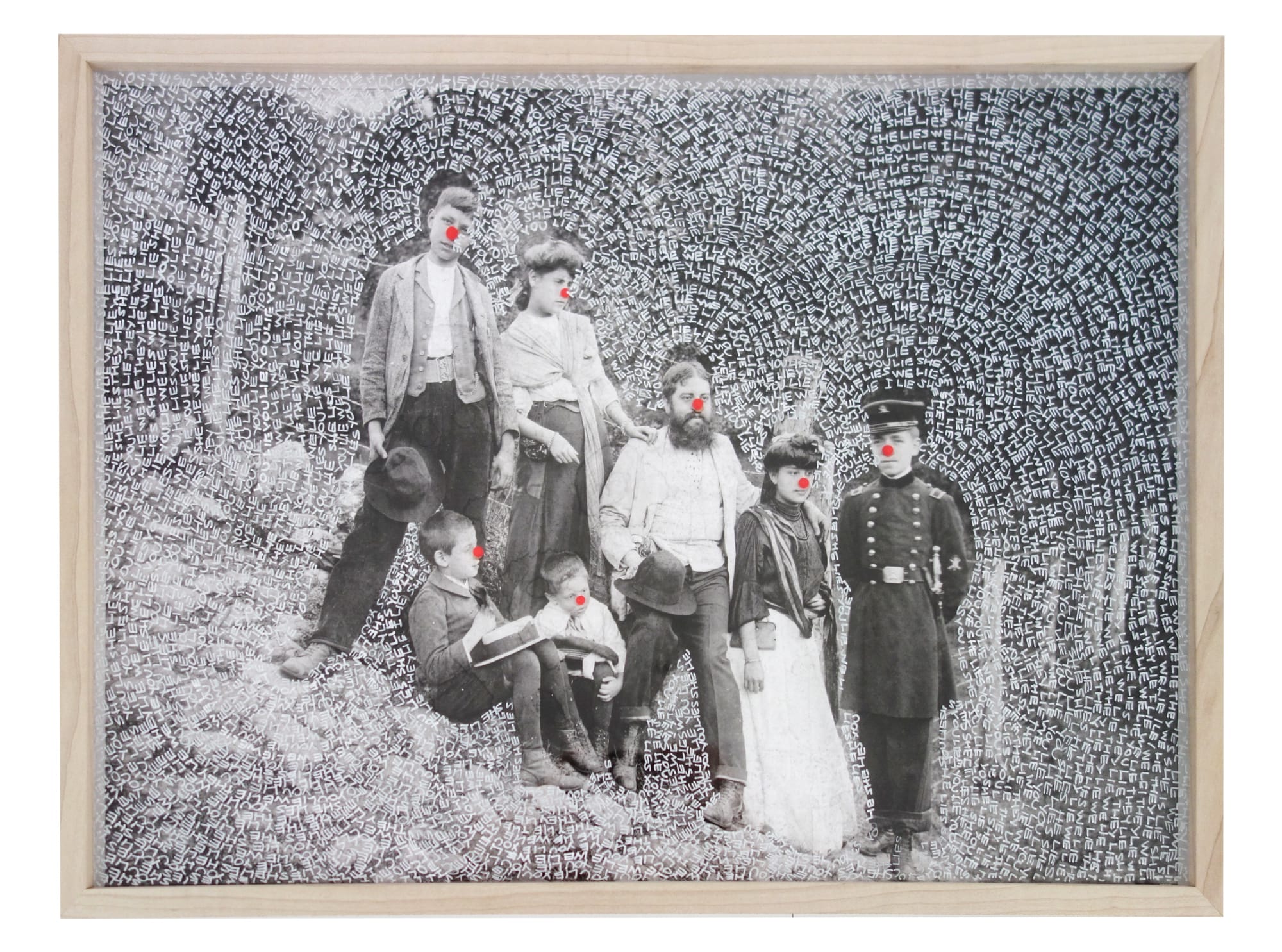 Eugenia Martinez, Clown Family II, 2016