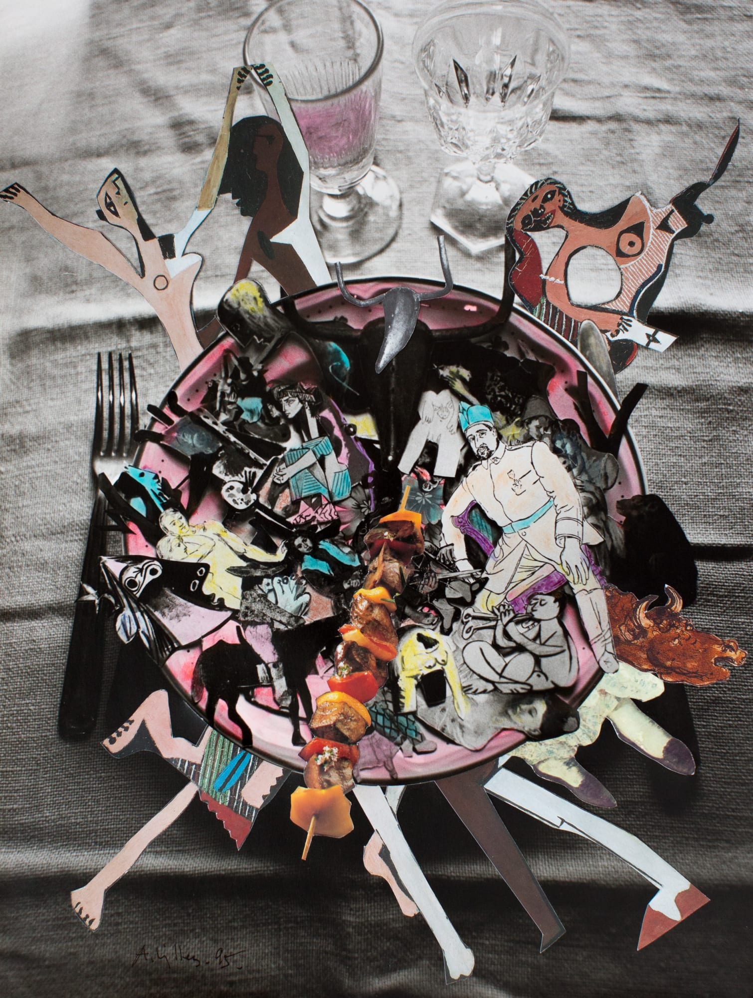 André Villers, Untitled (Place setting), c. 1995