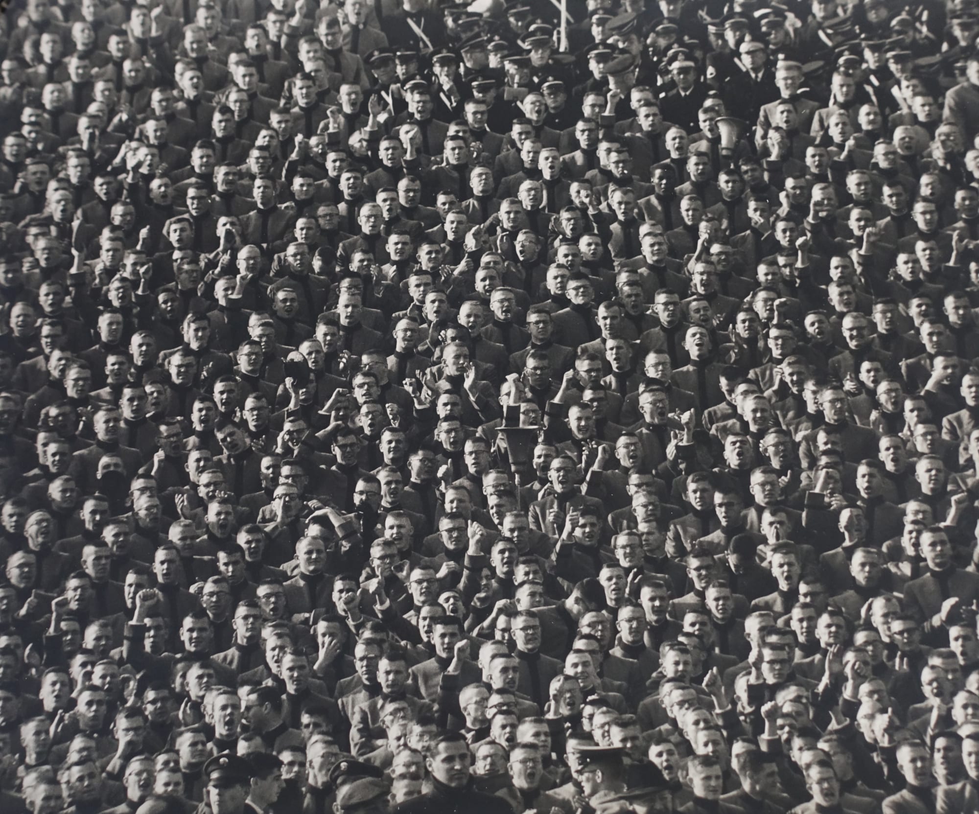 Gerry Cranham, US Army vs Navy football match, Philadelphia, 1963 © Gerry Cranham