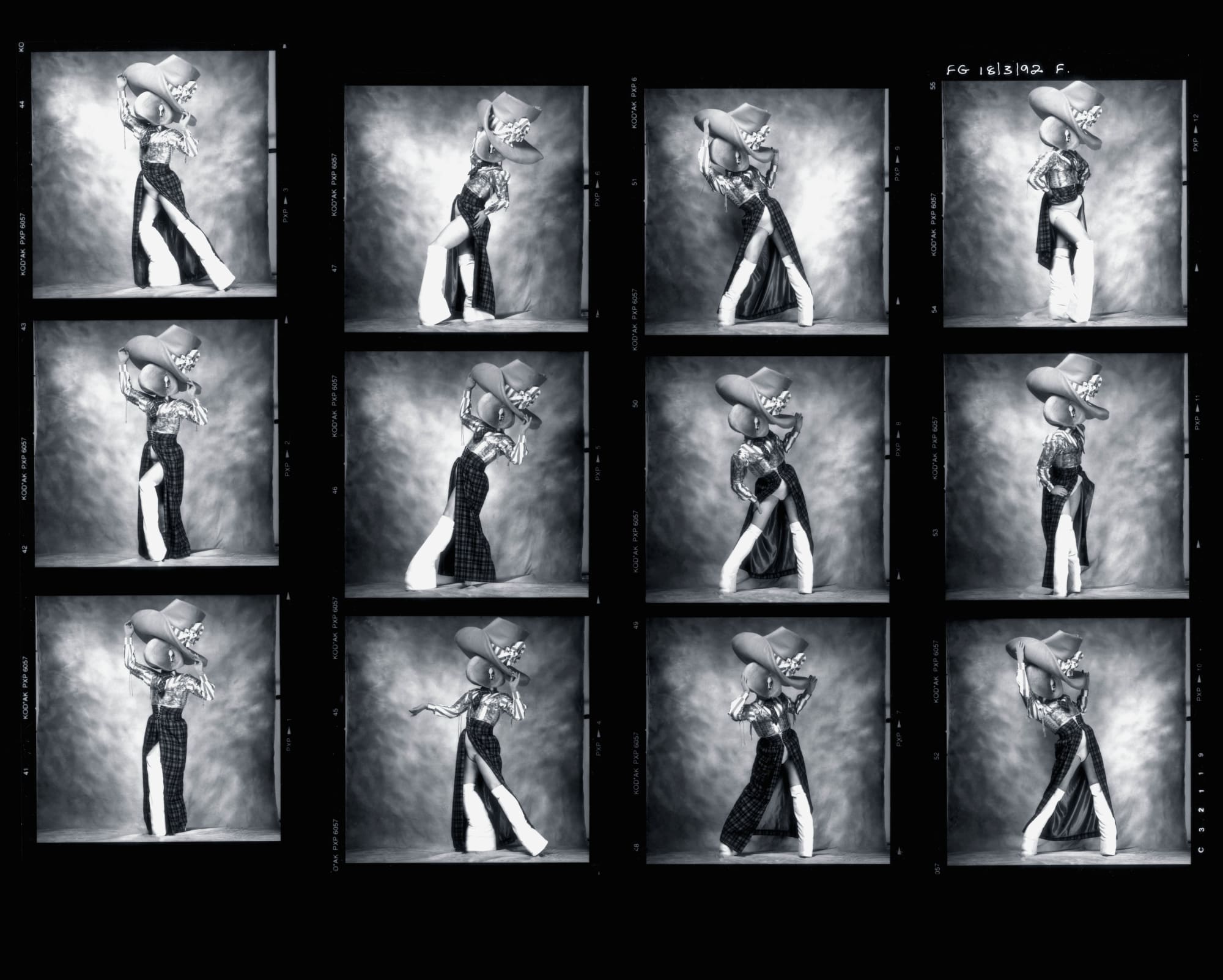 Fergus Greer, Leigh Bowery, Session VI, Look 31, 1992