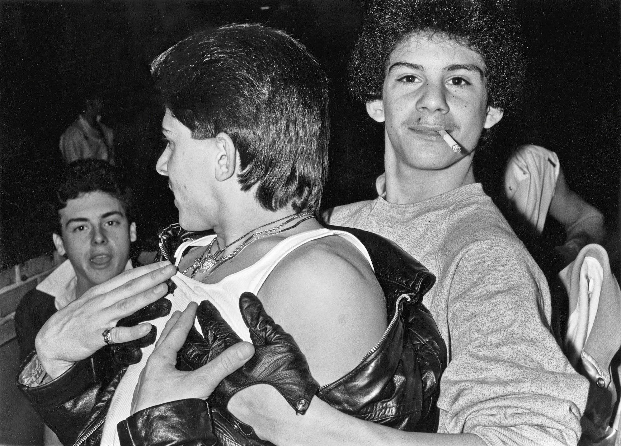 Joseph Szabo, Boys fooling around, c1980