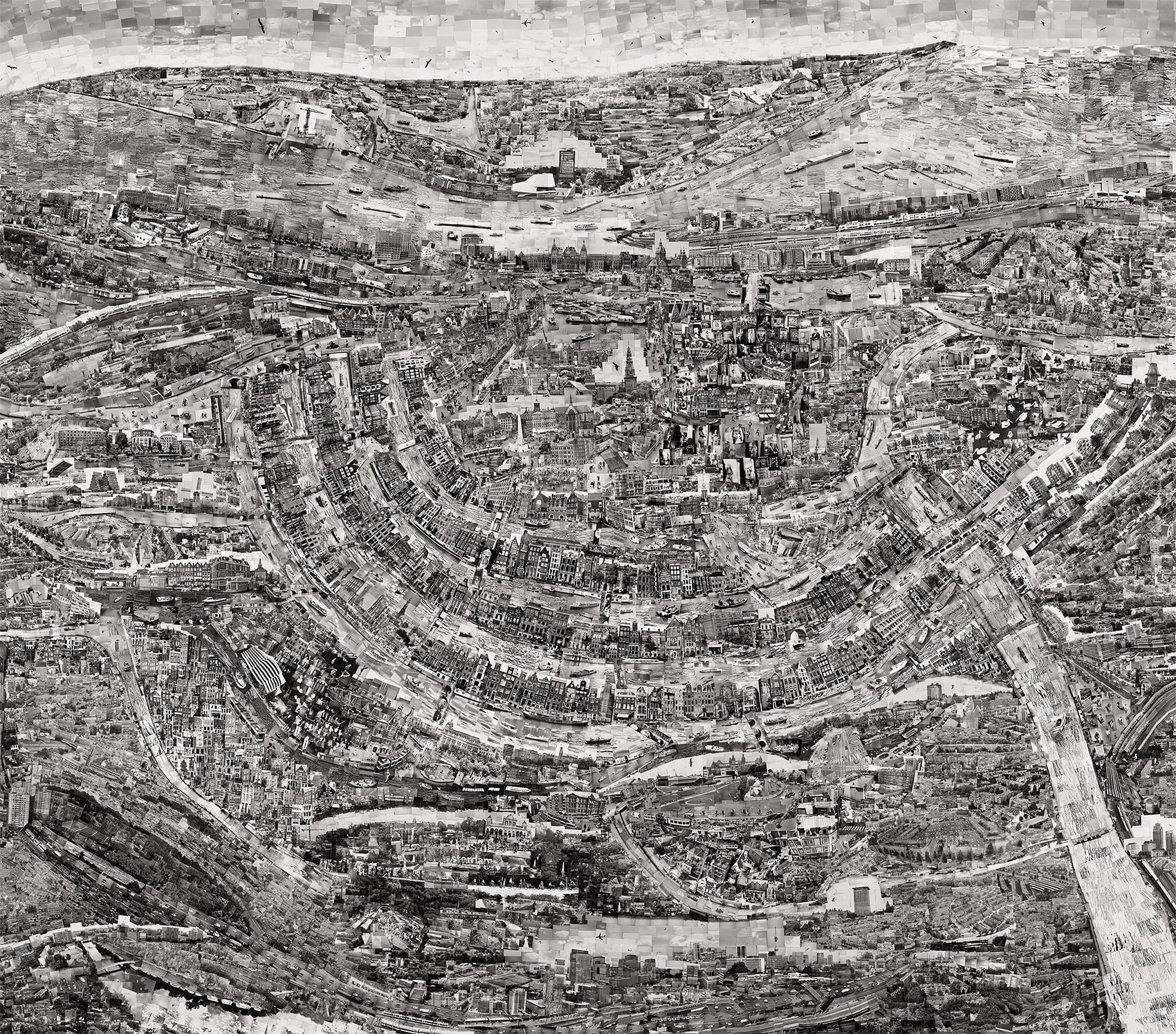 Sohei Nishino, Diorama Map Amsterdam, 2014