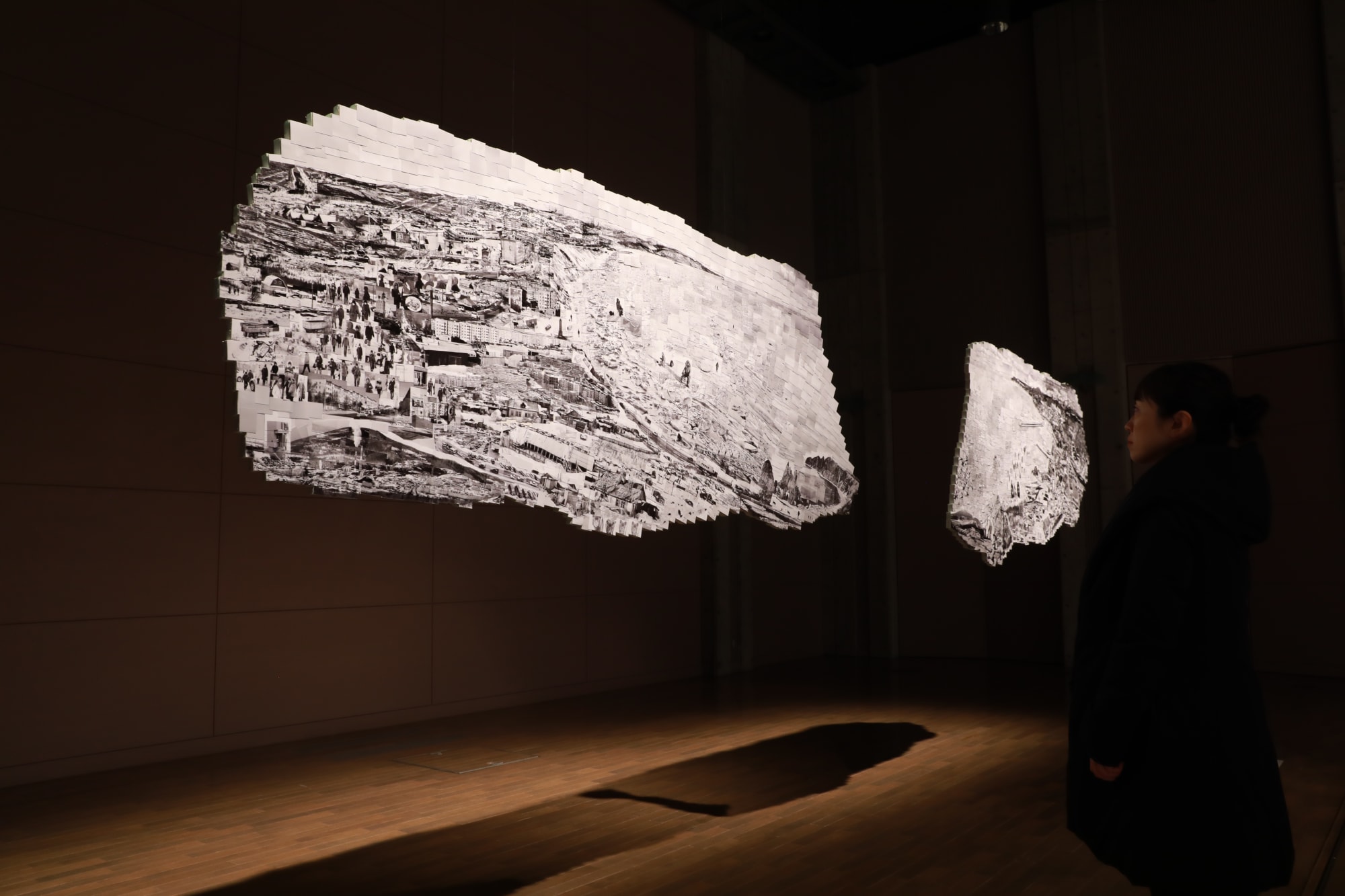 Sohei Nishino with a Journey of Drifting Ice, 2019 (original photo-collage)