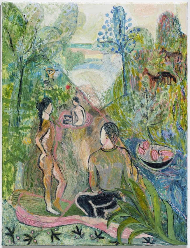 CATHERINE ANHOLT Letter To The Future ll, 2022 Oil on linen 50 x 38 cm