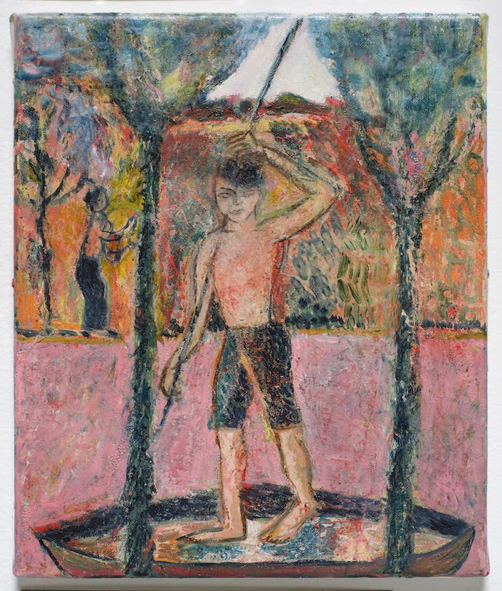 CATHERINE ANHOLT River of Love, 2022 Oil on linen 30 x 26 cm