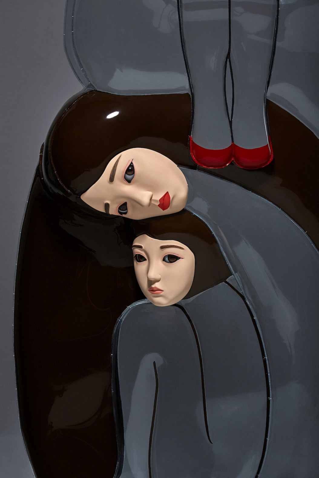 YU JINYOUNG The LIFE #11, 2020 Poly vinyl chloride and fibre-reinforced plastic 162 x 73 x 26 cm