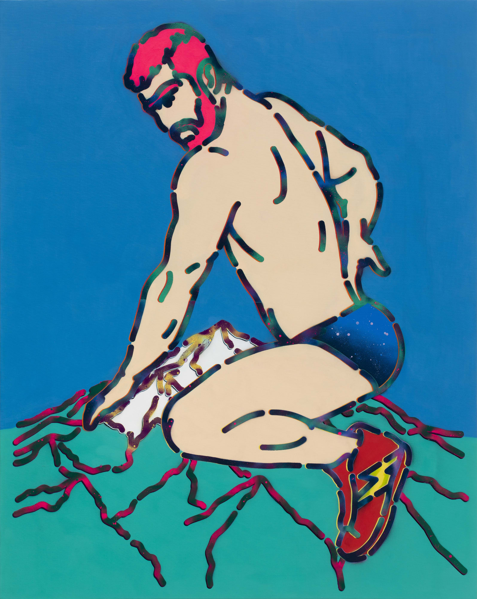 Nahwan Jeon, Fuck this mountains, 2016