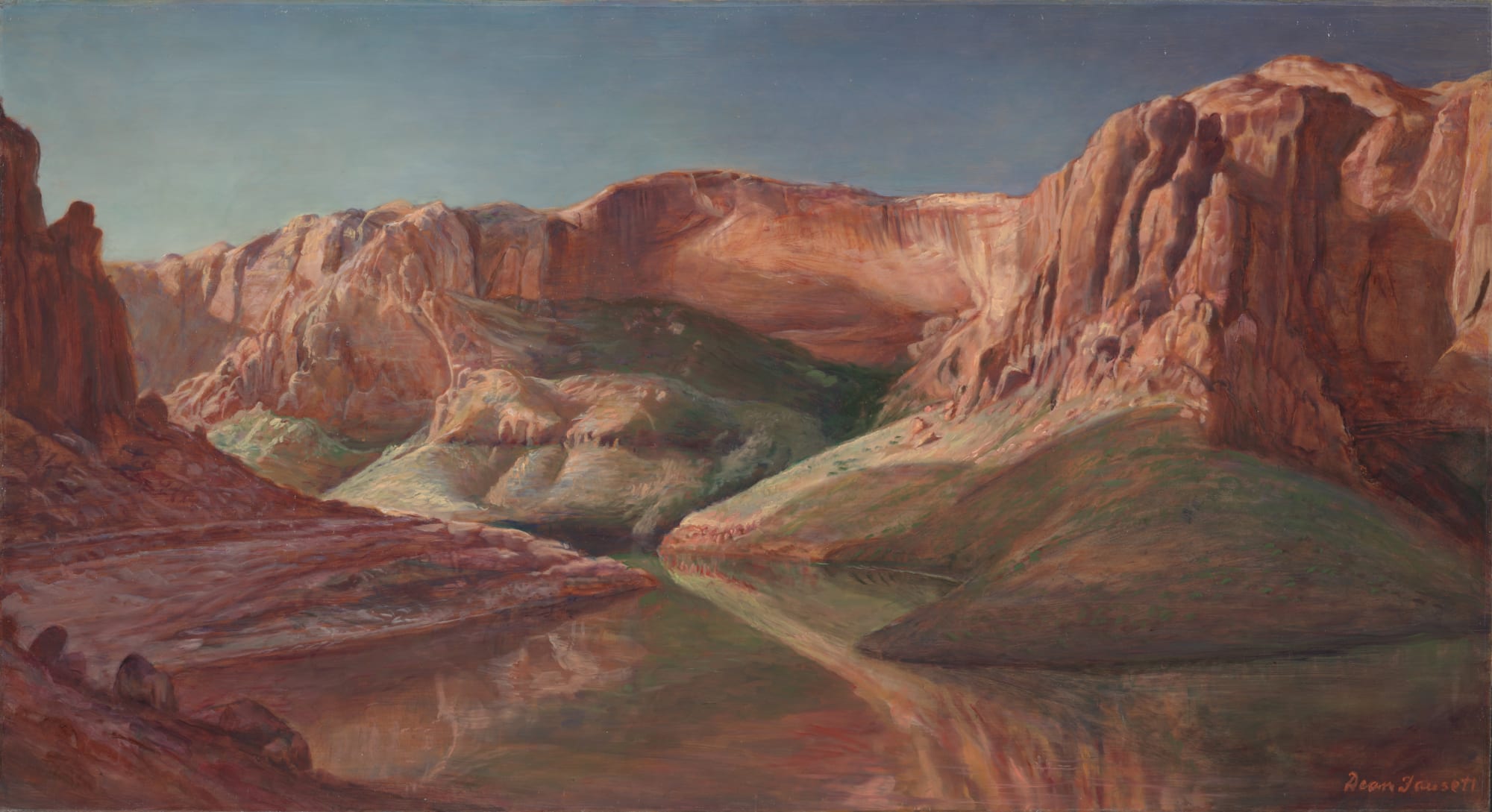 Dean Fausett, Peaceful Morning Near Camp, 1969