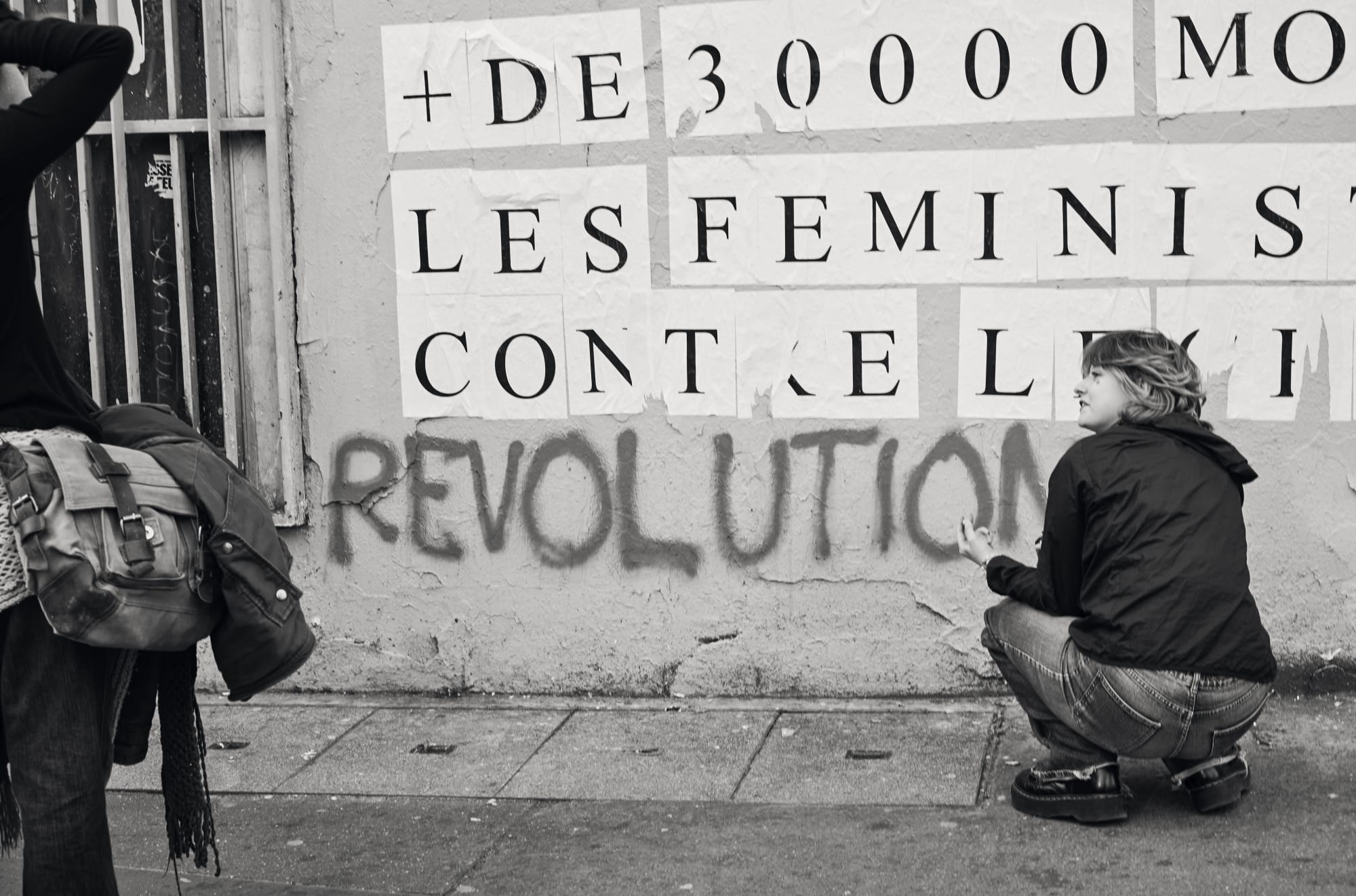 la Journée internationale des droits des femmes à Paris, France.