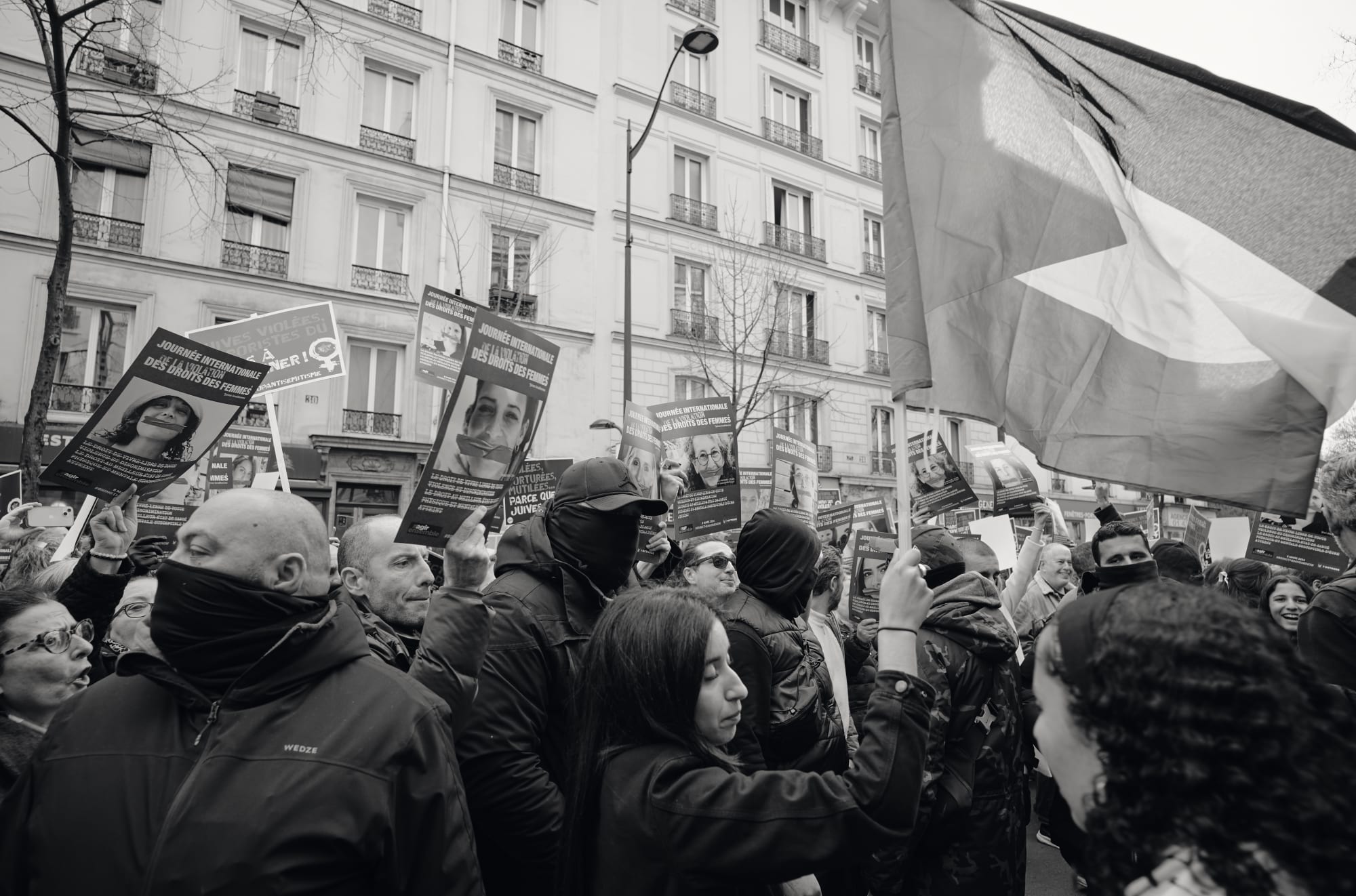 la Journée internationale des droits des femmes à Paris, France.