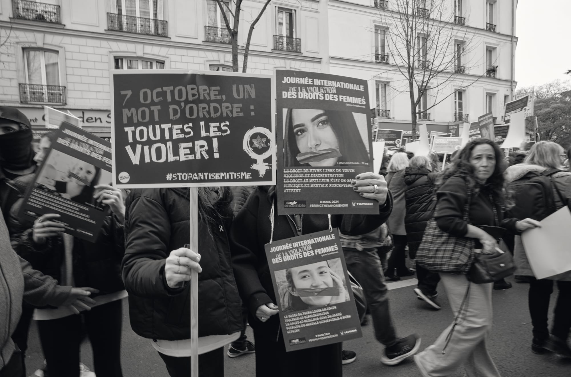 la Journée internationale des droits des femmes à Paris, France.