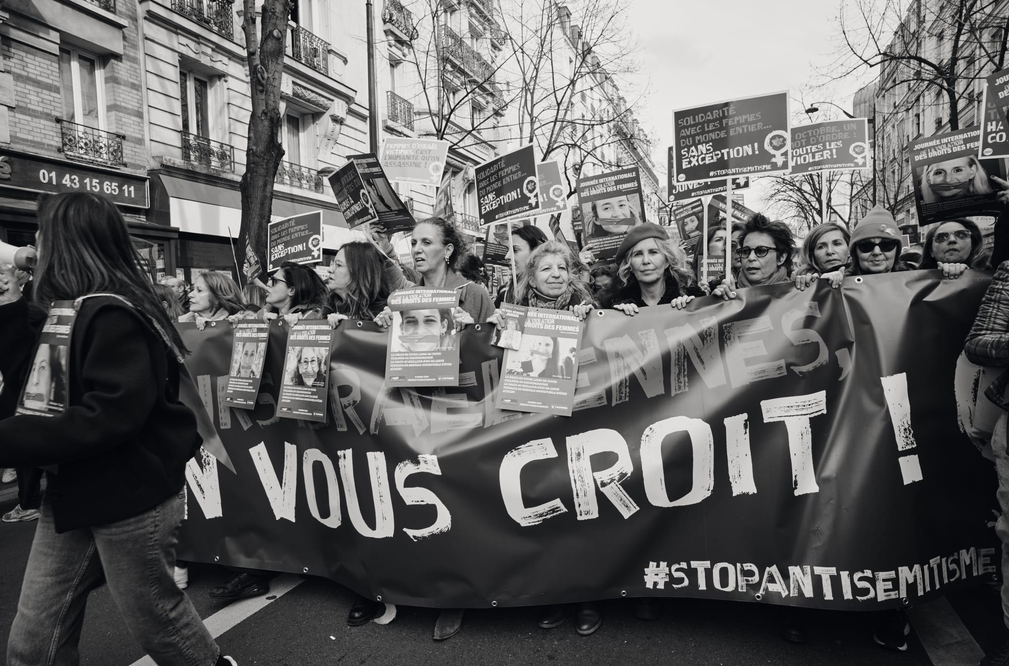 la Journée internationale des droits des femmes à Paris, France.