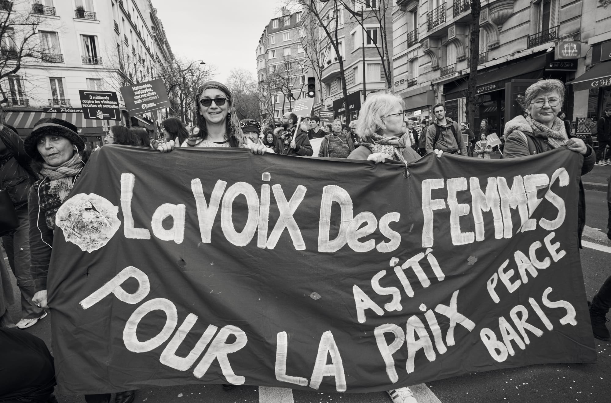 la Journée internationale des droits des femmes à Paris, France.