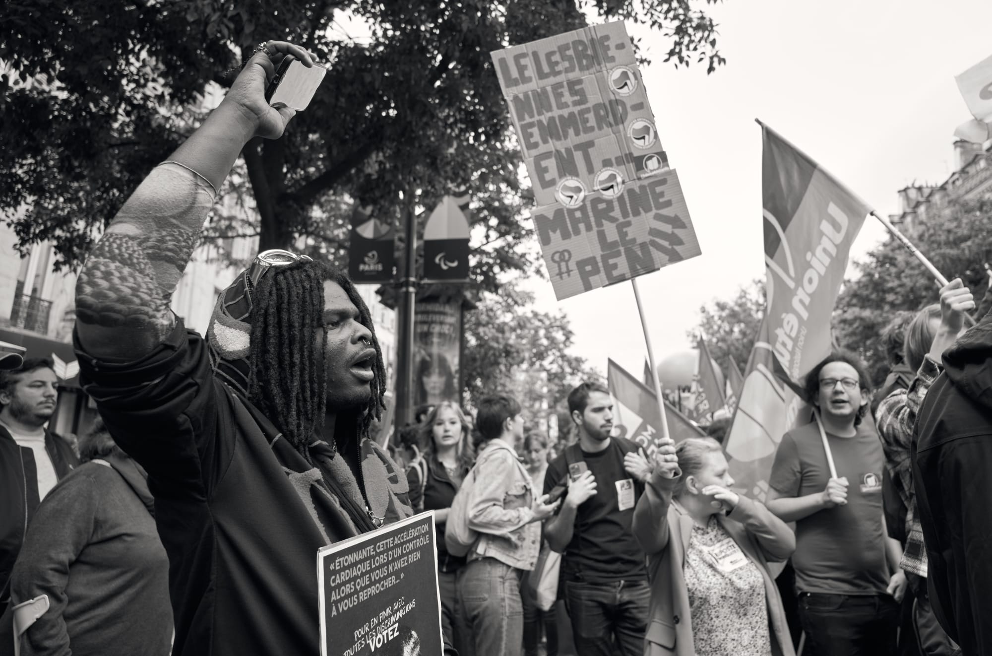 Mobilisations contre l'extrême droite