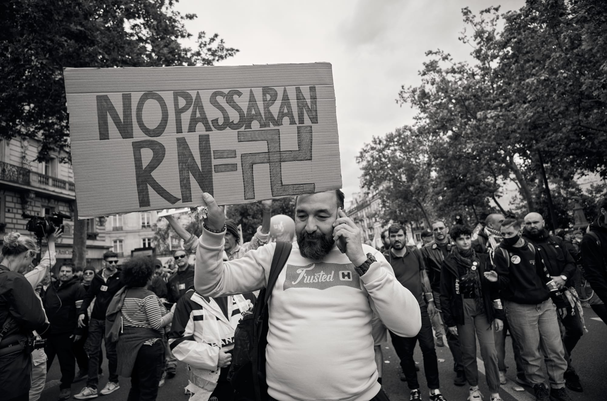 Mobilisations contre l'extrême droite