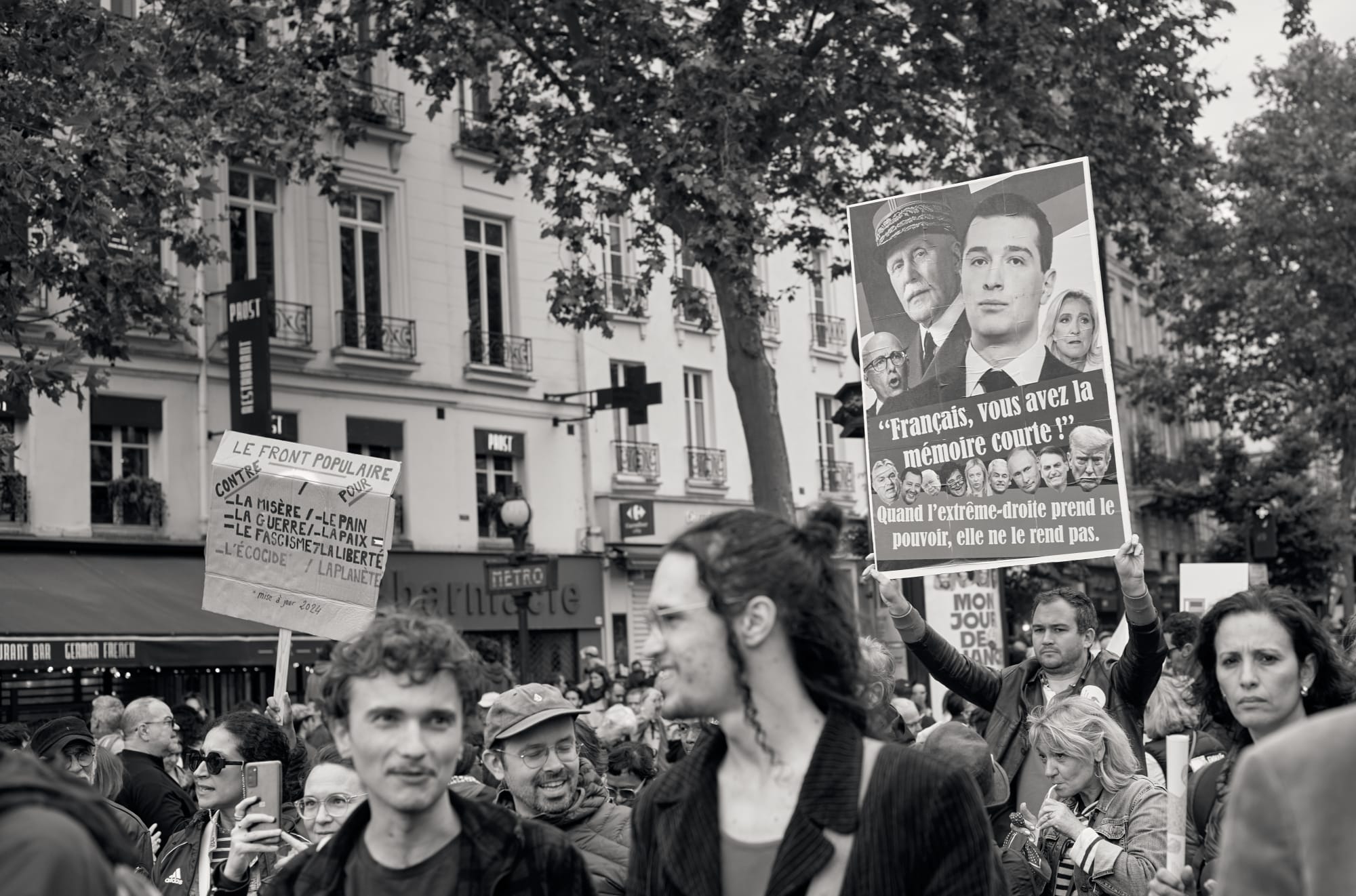 Mobilisations contre l'extrême droite