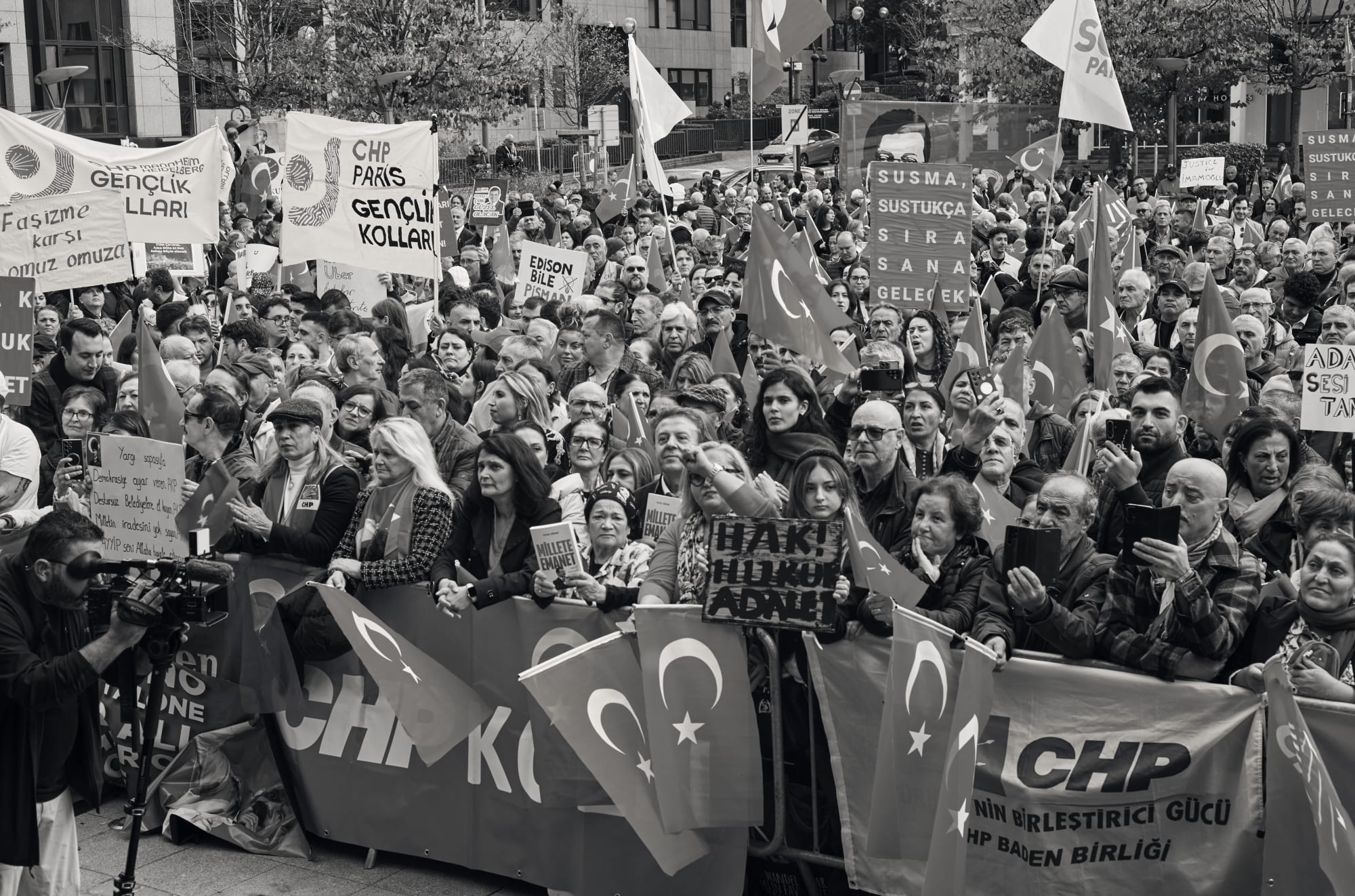 Rassemblement du CHP pour la défense de la volonté populaire, 12 octobre 2025 – Bruxelles