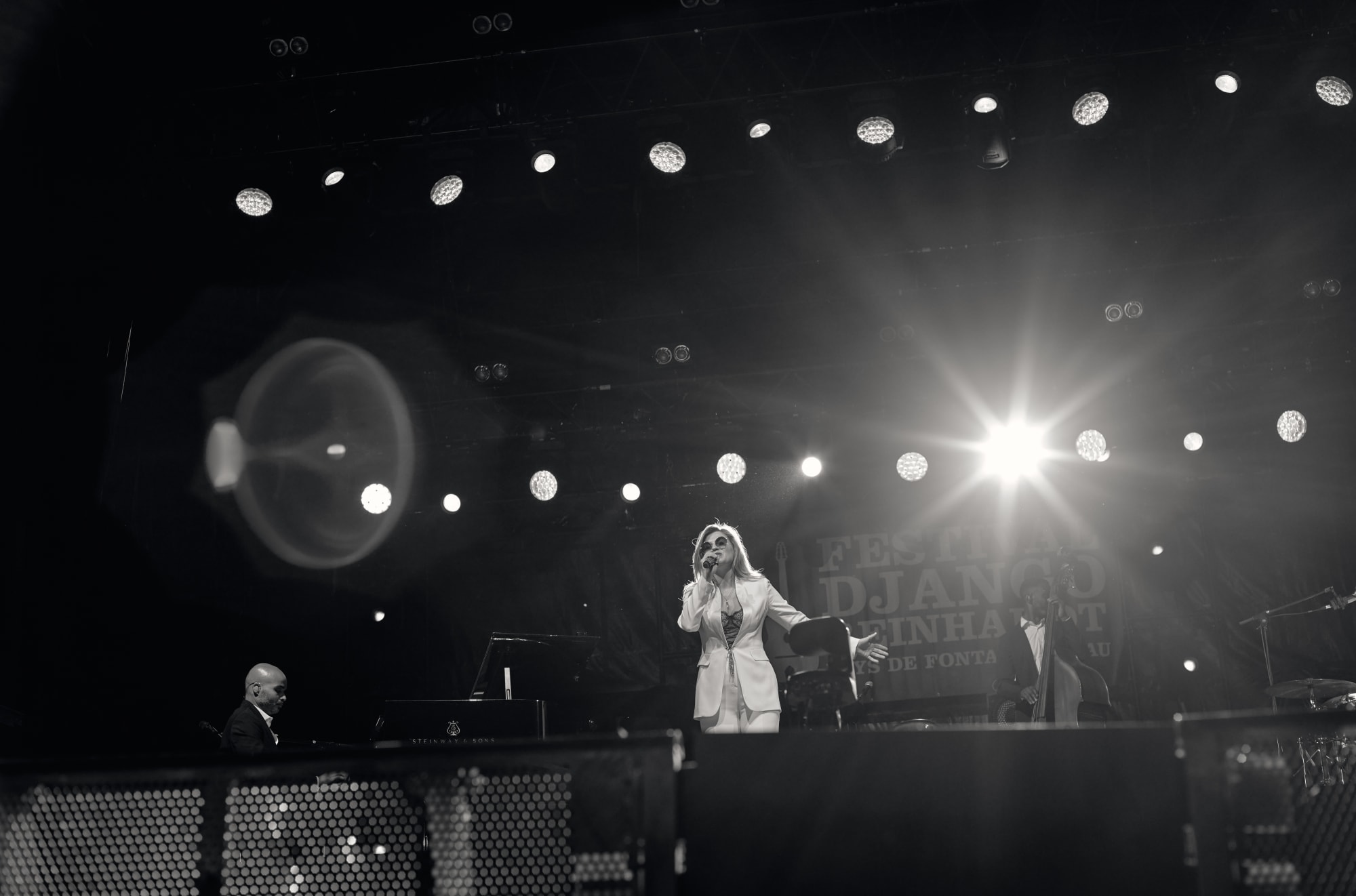 Melody Gardot & Philippe Powell Festival Django Reinhardt 2024 Fontainebleau, France