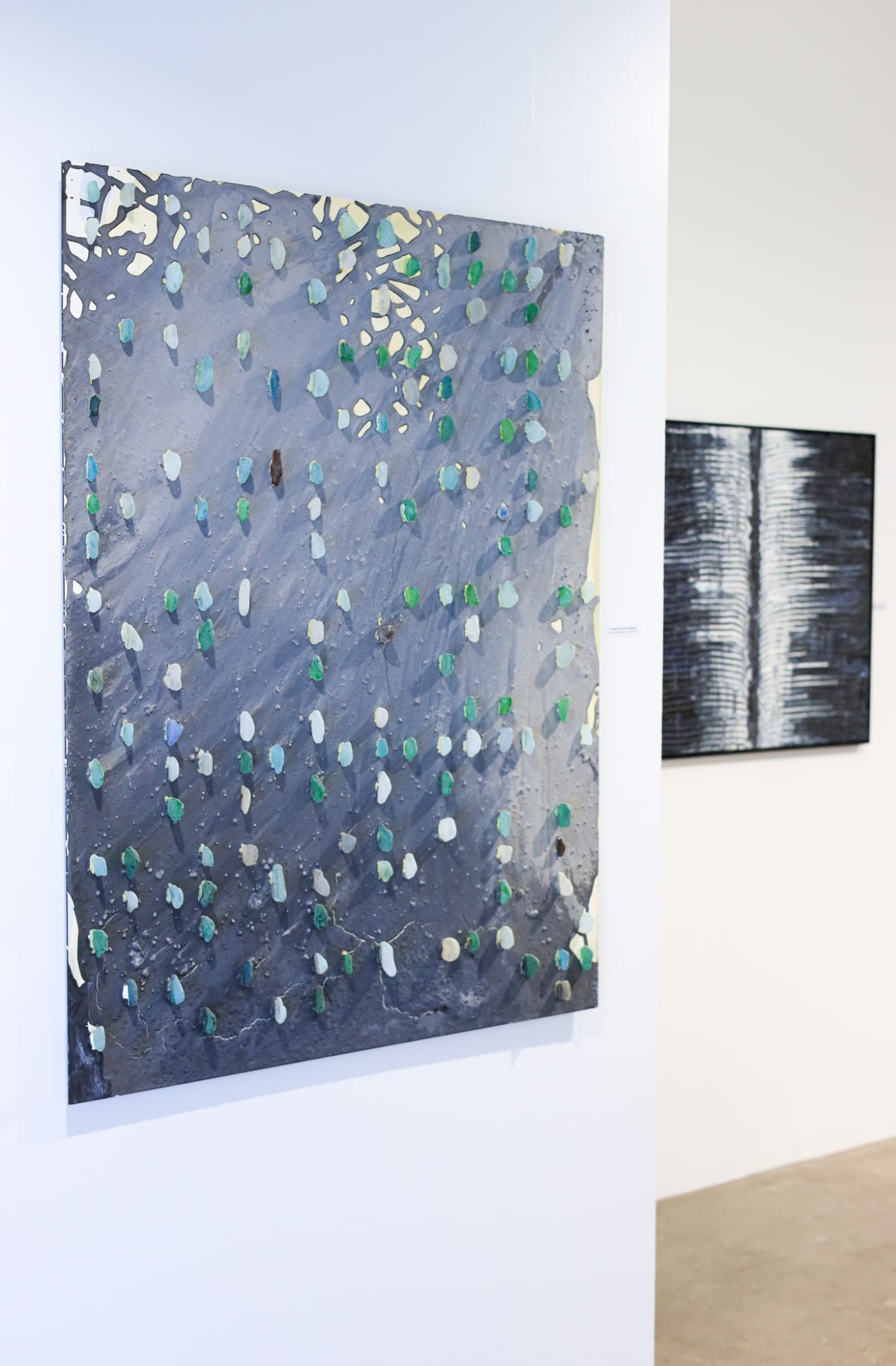 Exhibition installation by multimedia artist Peter Panyoczki