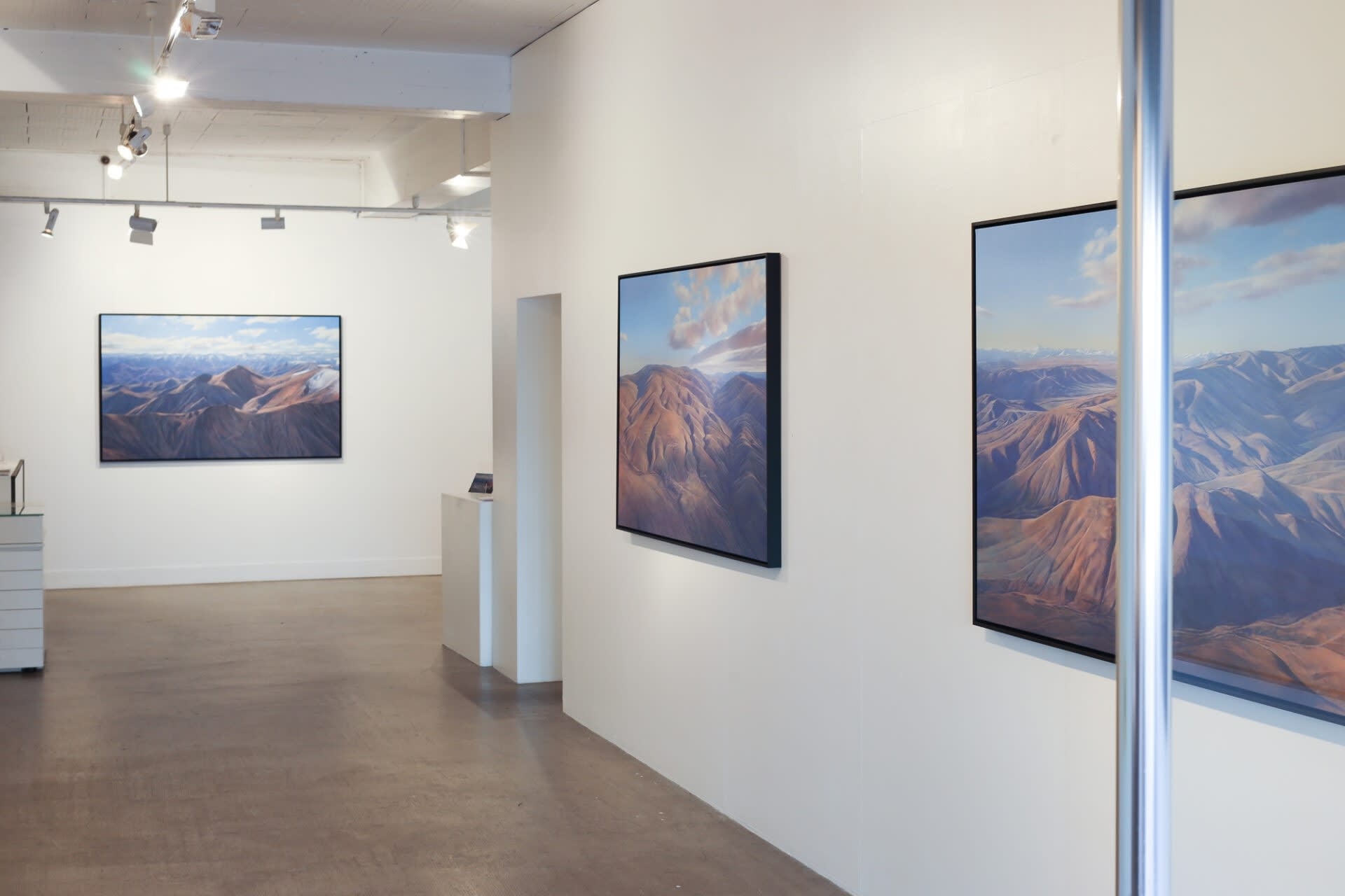 Bruce Hunt exhibition installation