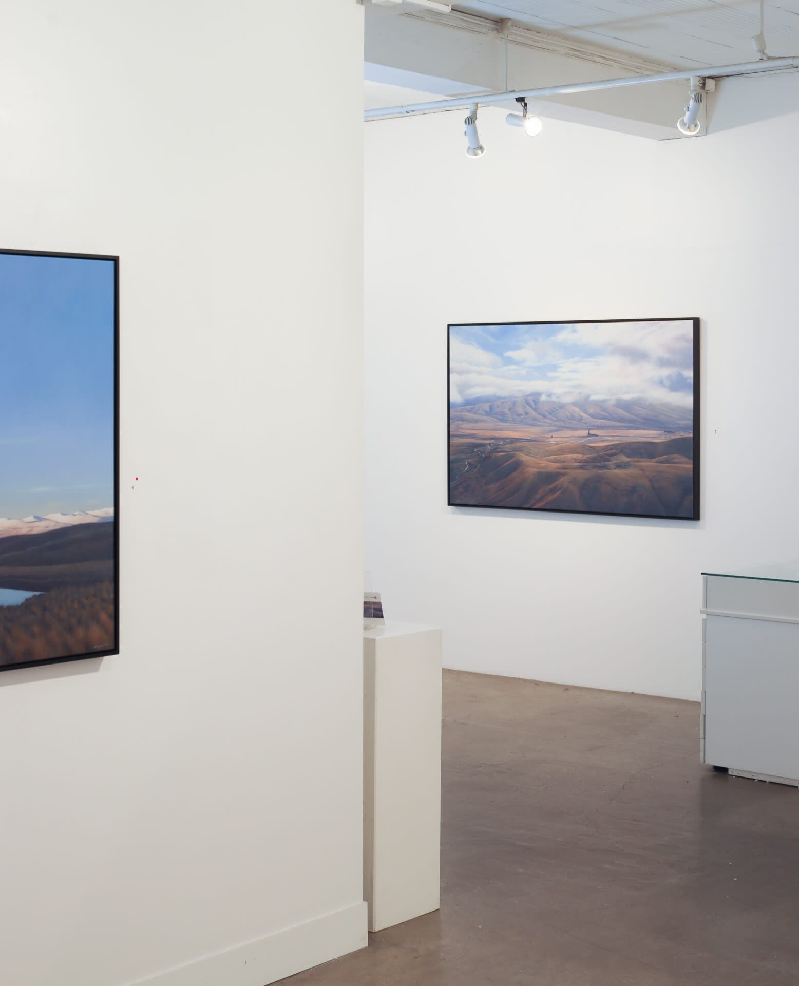 Bruce Hunt exhibition installation