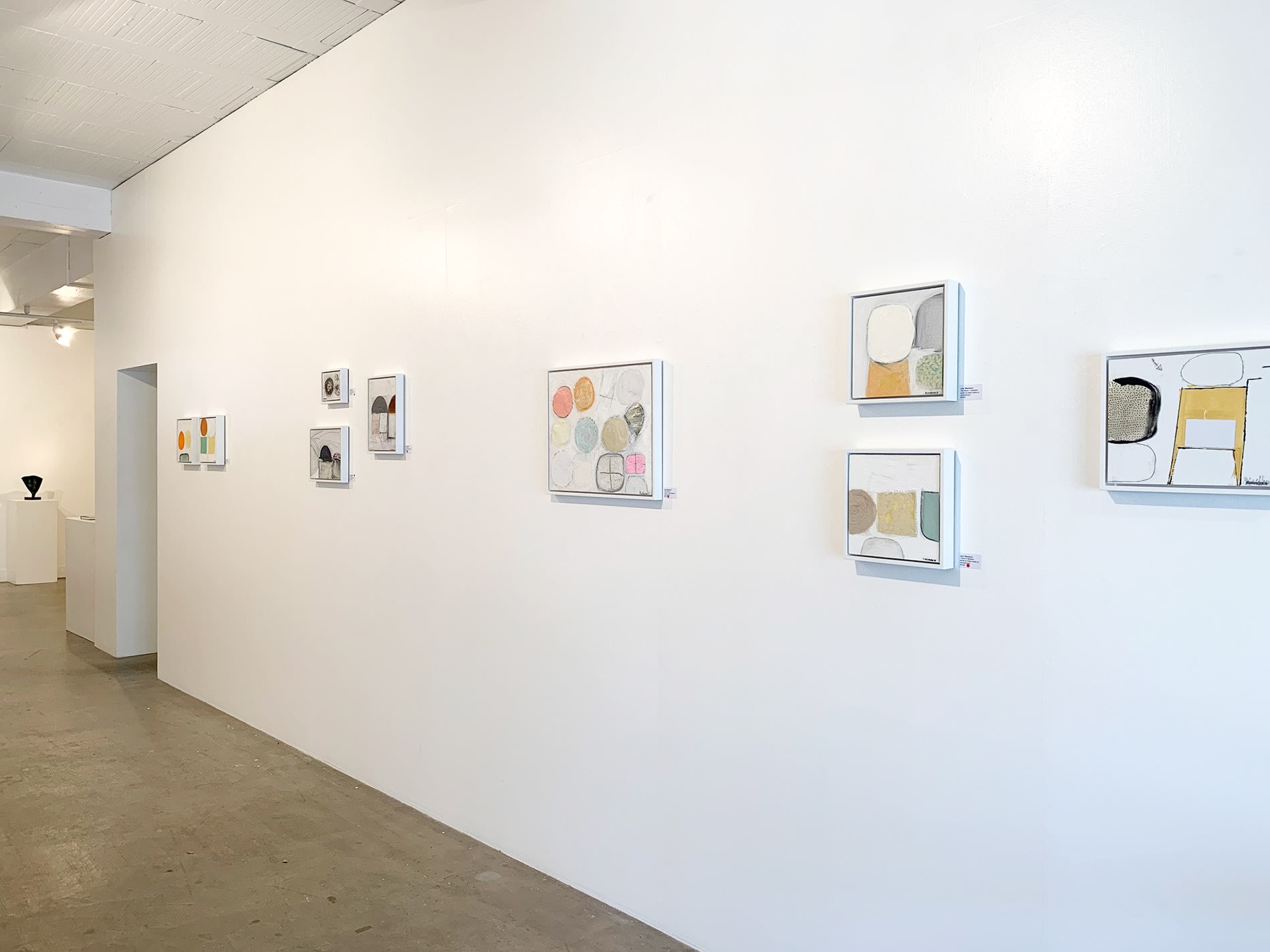 John Blackburn exhibition Gallery shot