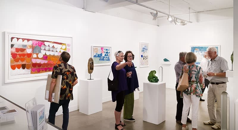 Marian Fountain and John Blackburn Exhibition 