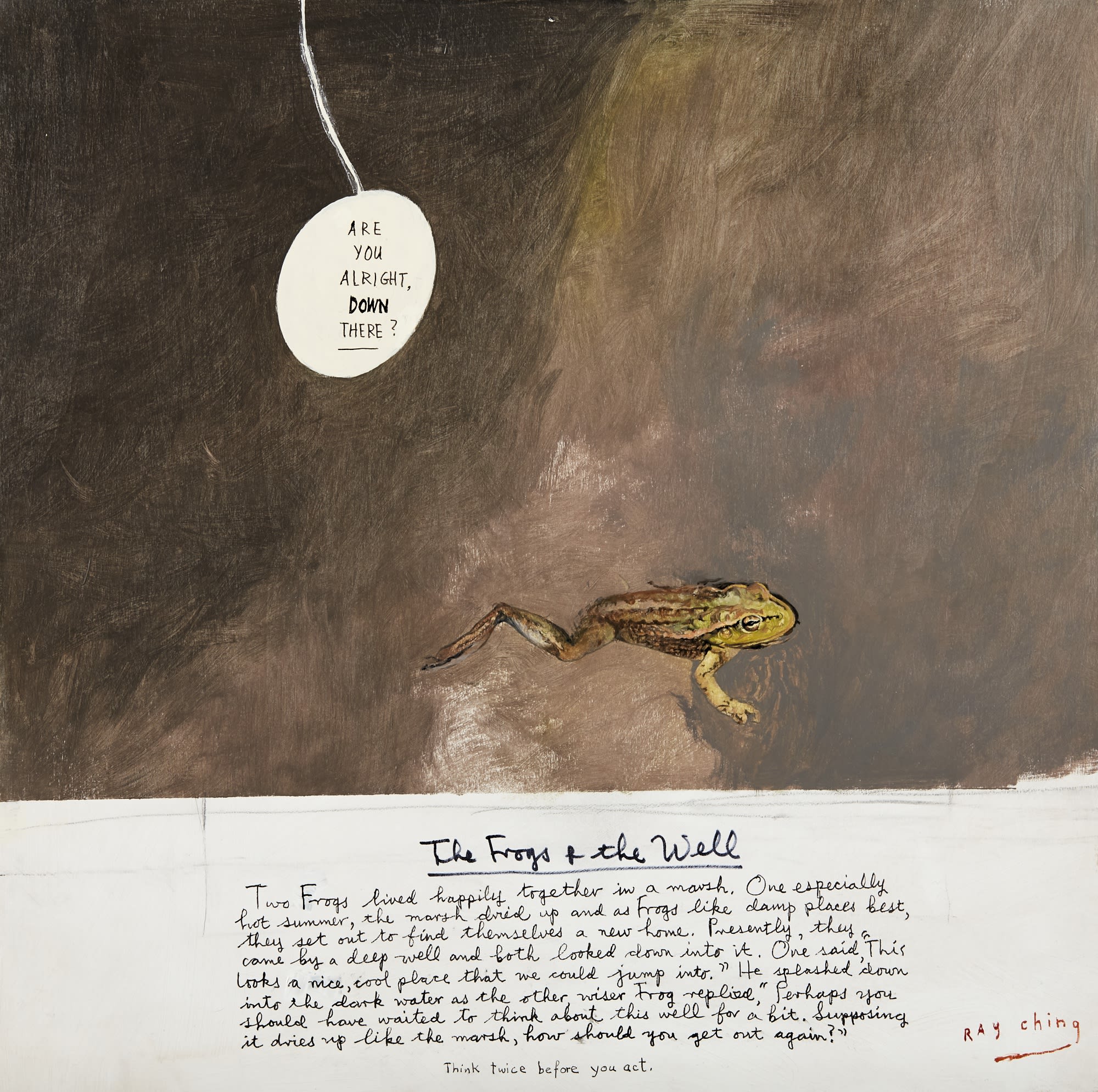 Ray Ching, Look Before you Leap p. 208-209, 2017