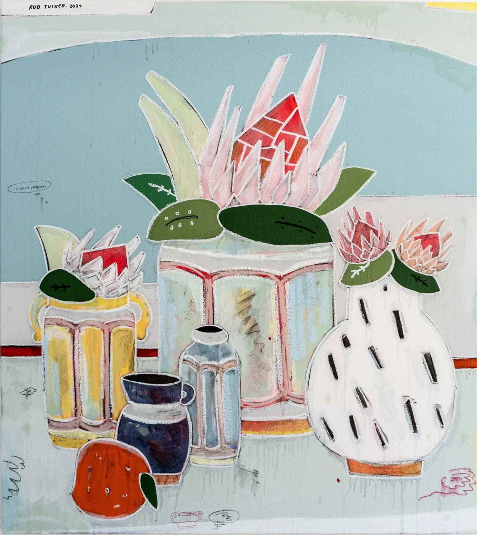 Rob Tucker, A Calm Moment, 2024