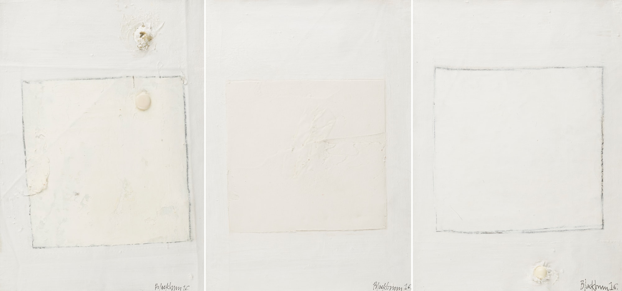 John Blackburn, Clear Skies Triptych, 2016