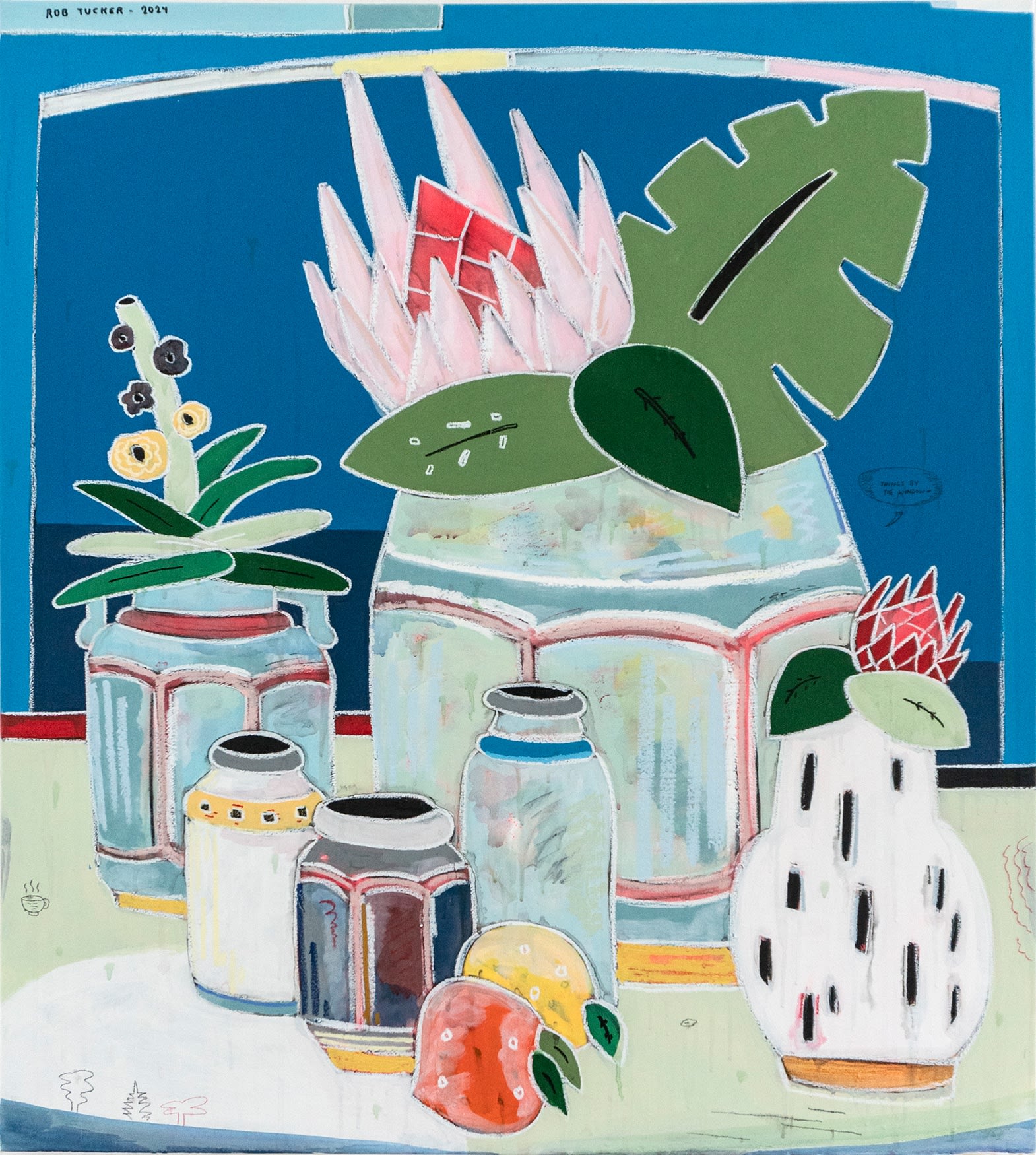 Rob Tucker, Things by the Window, 2024