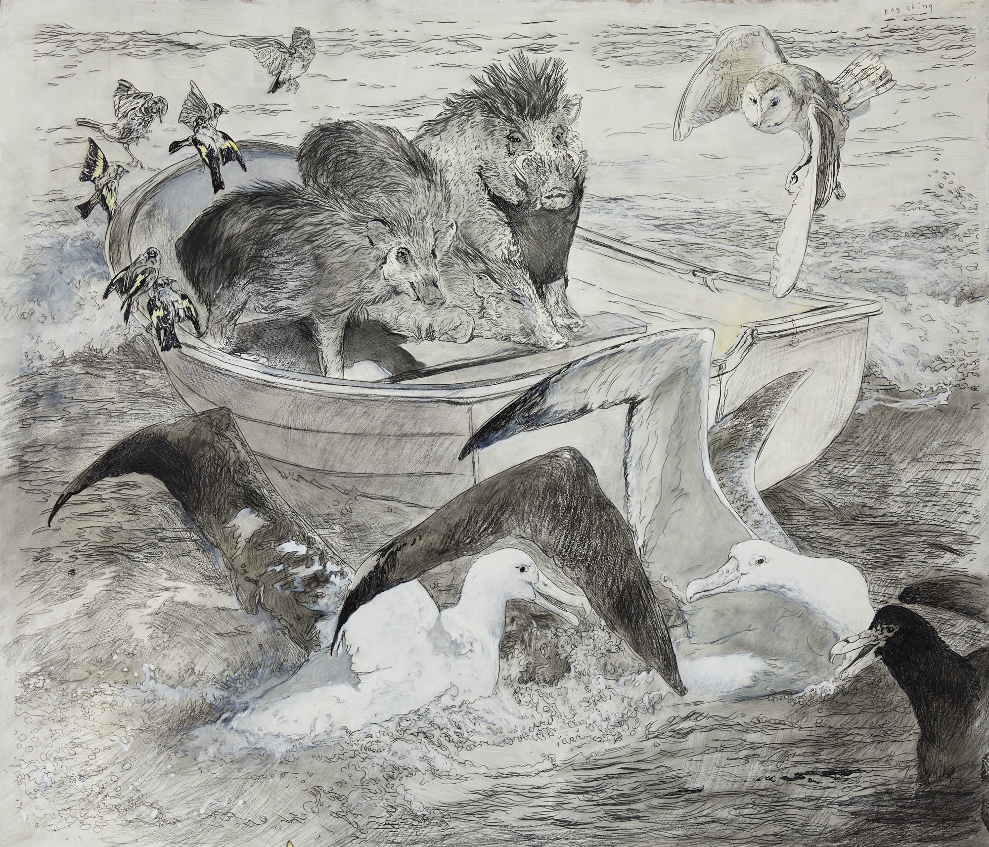 Ray Ching, The Dispute, 2018