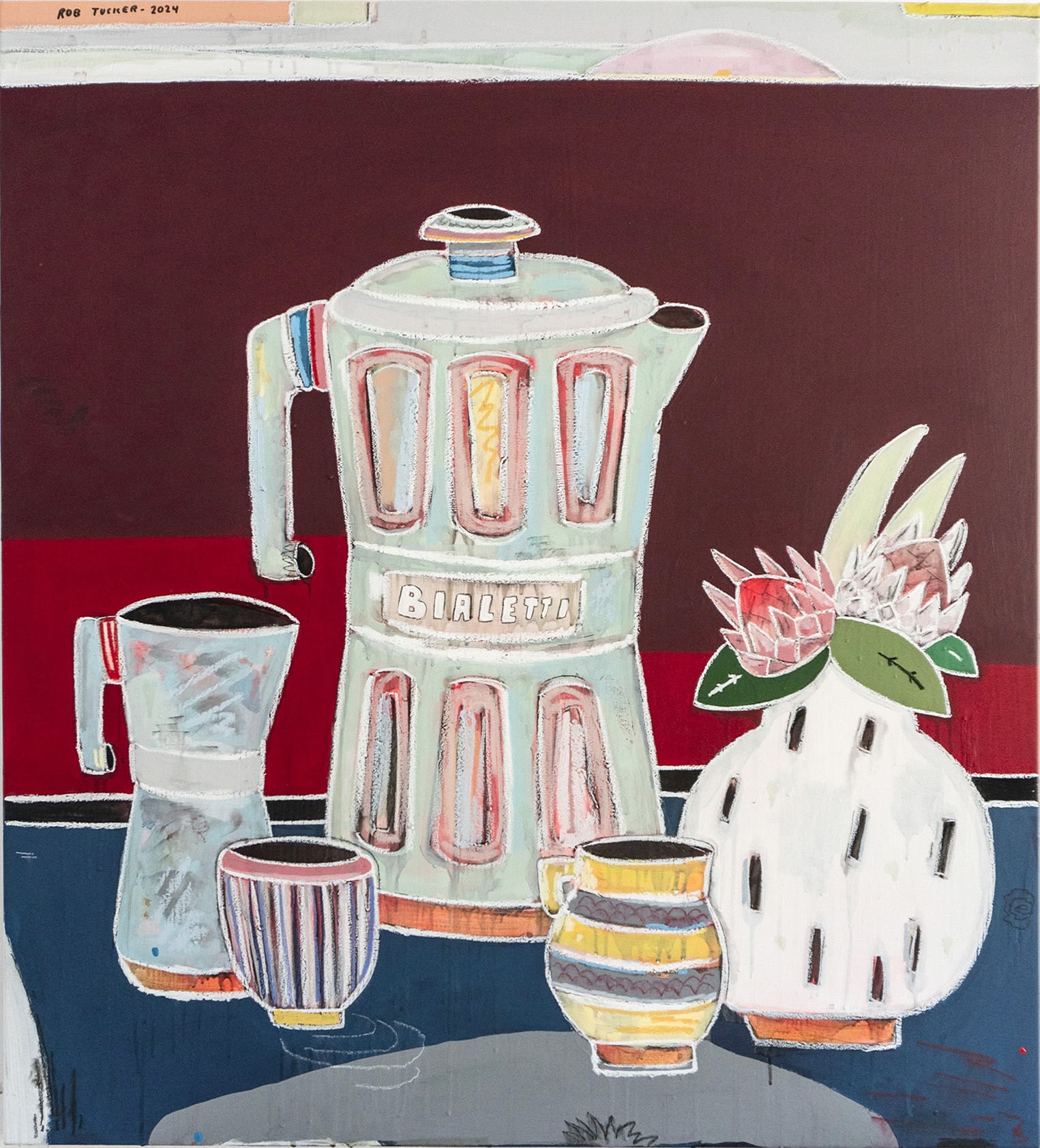 Rob Tucker, Moody Coffee Date, 2024