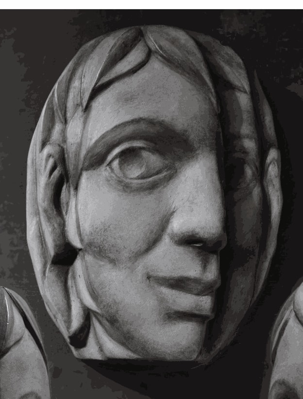 Terry Stringer, Green Man Mask , 2023