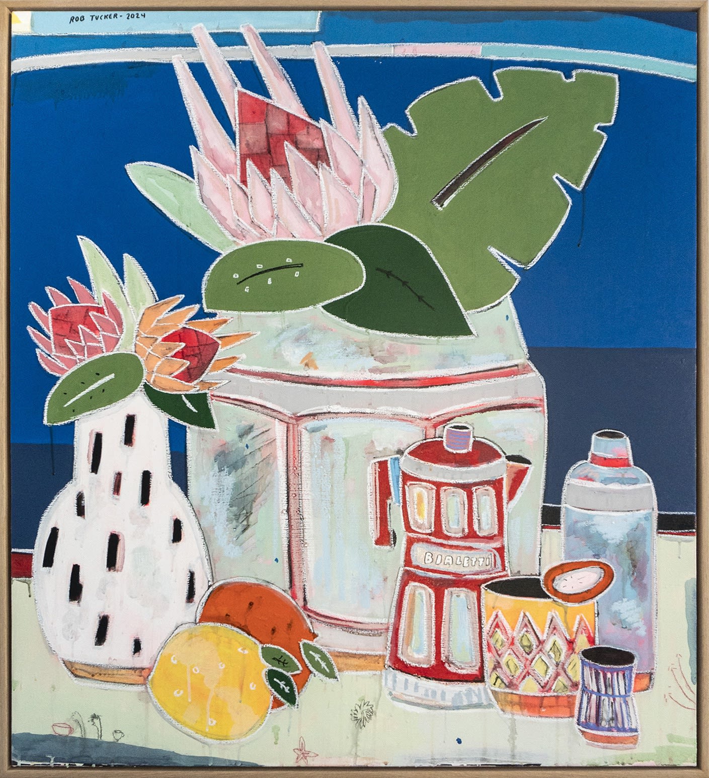 Rob Tucker, An Ambiguous Table Arrangement, 2024