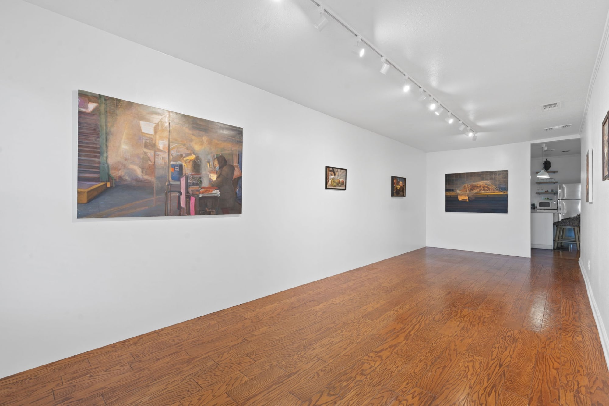 Installation view, Audrey Rodriguez: Tastes of Home, 2023. McLennon Pen Co. Gallery, Austin