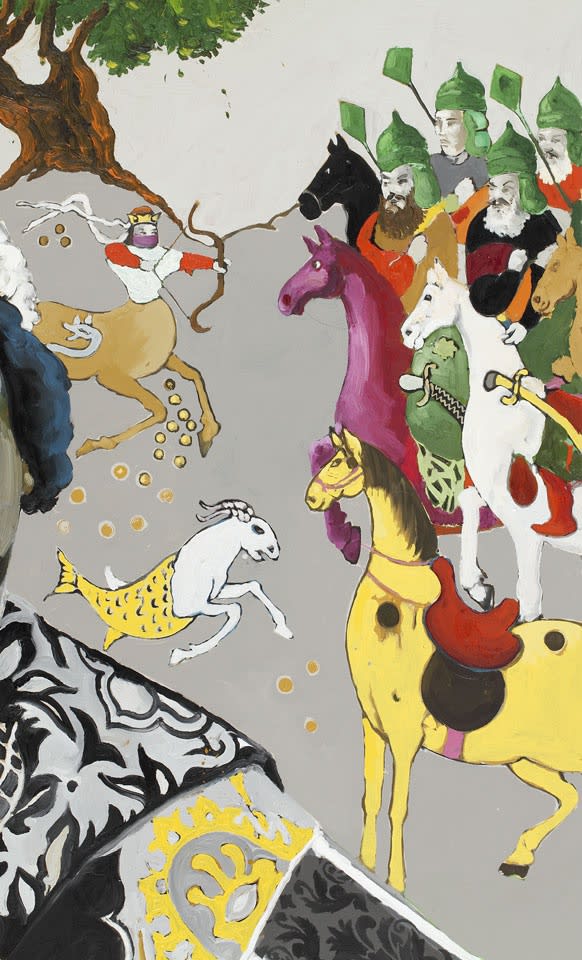 Nabil Saouabi, Propagande Posthume 2, Detail shot