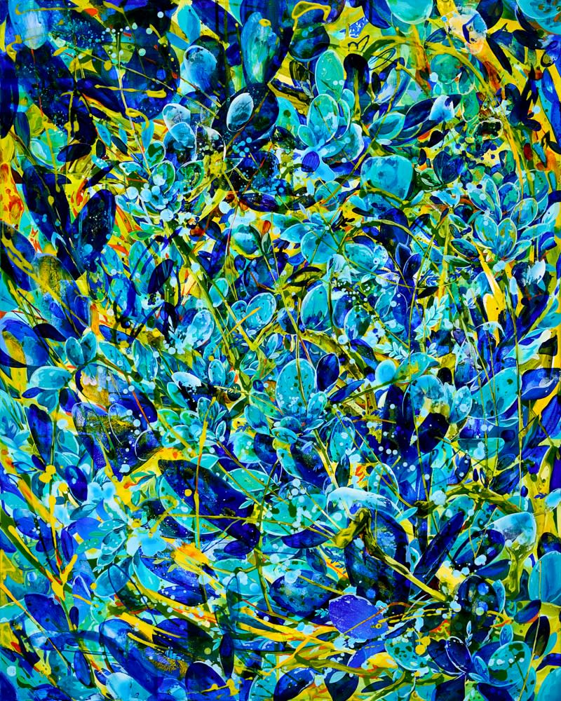 PARK TAEHOON PARTAERIA (UNTITLED),2024 Acrylic on canvas 90.9 x 72.7cm