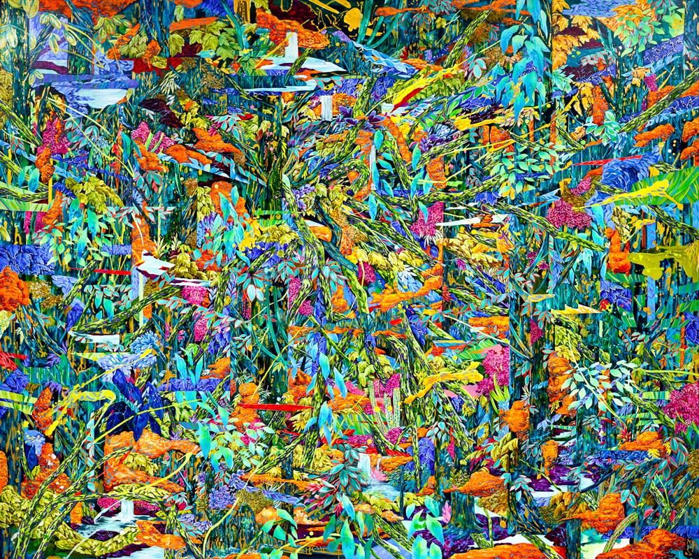 PARK TAEHOON PARTAERIA - Supercomplex (Untitled), 2023 Acrylic on canvas 181.8 x 227.3cm