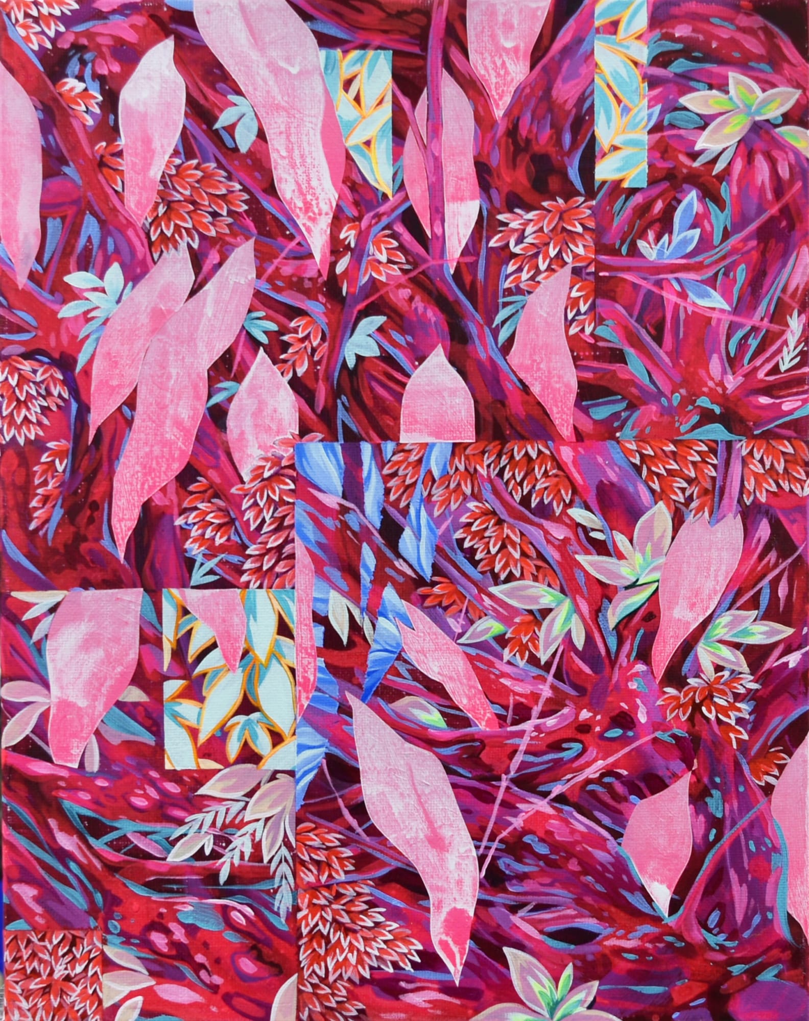 PARK TAE HOON PARKTAERIA, 2023 Acrylic on canvas 34.8 x 27.3cm