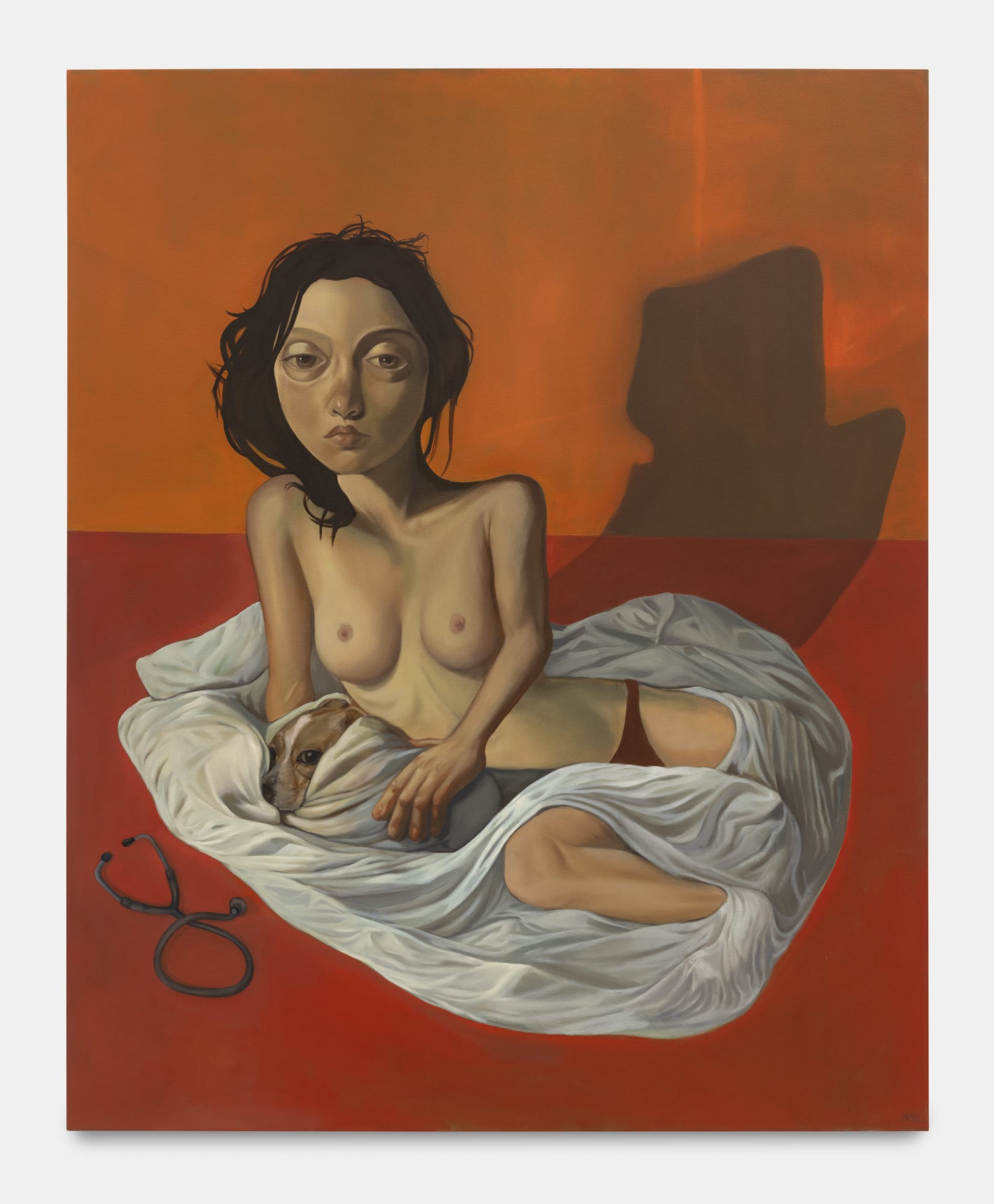 Jess Valice Arrhythmia, 2022 Oil on canvas 165.1 x 203.2 x 5.1 cm. 65 x 80 x 2 in.